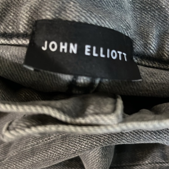 John Elliot Stretch Jeans Grey Slim Fit - Picture 4 of 8